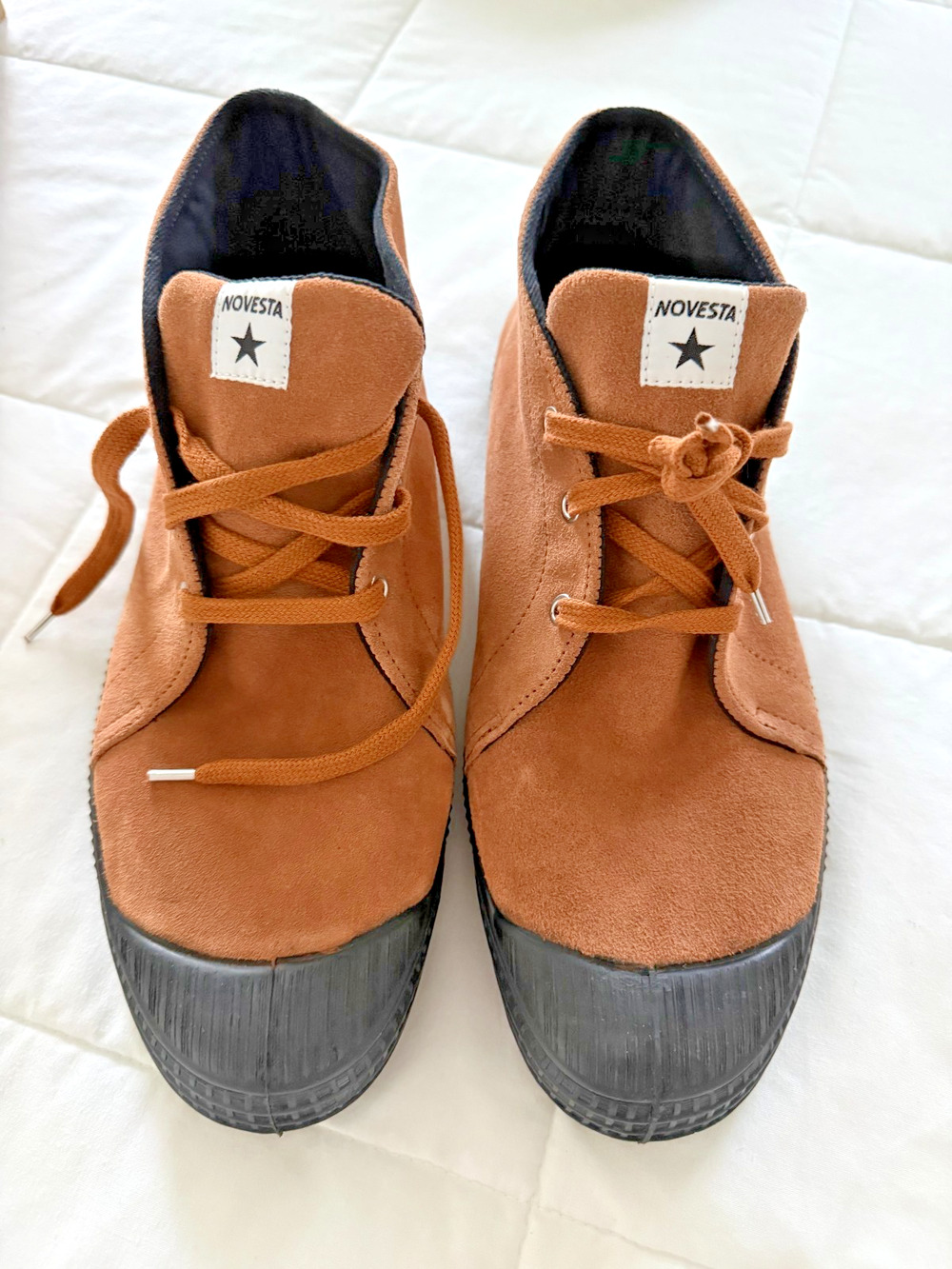 Novesta x Noel Gallagher NG Lone Star Tan Suede Chukka Boot EU 44 UK 9.5 NEW